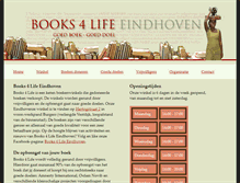 Tablet Screenshot of books4life-eindhoven.nl
